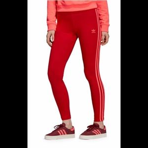 Adidas 3-Stripes Stretch Cotton Leggings